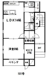 関屋駅 徒歩21分 1階の物件間取画像